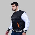 Satin Varsity Jacket