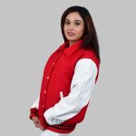 Women Varsity Jackets Red