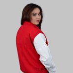 Women Varsity Jackets Red