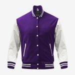 varsity leather jacket customized