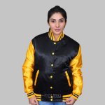 Varsity Jackets Black Gold