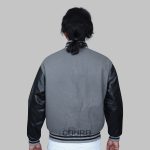 Wool Leather Varsity Jacket